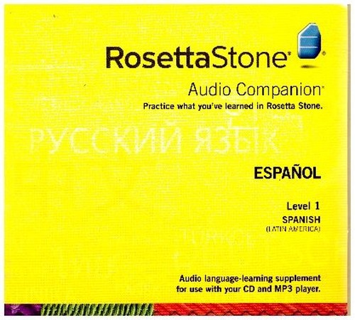 Rosetta Stone Audio Companion  Espanol Level  Spanish Practice what youve learned in Rosetta Stone  Audi language learning supplement for use with your CD or MP player