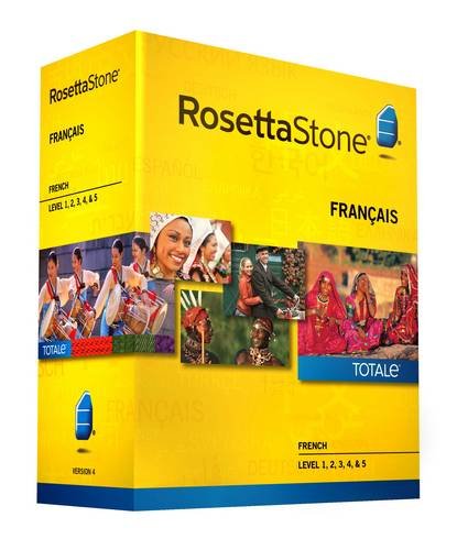 Rosetta Stone Version 4 TOTALe: French Level 1, 2, 3, 4 & 5 (Mac/PC)