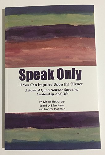 Speak Only If You Can Improve the Silence