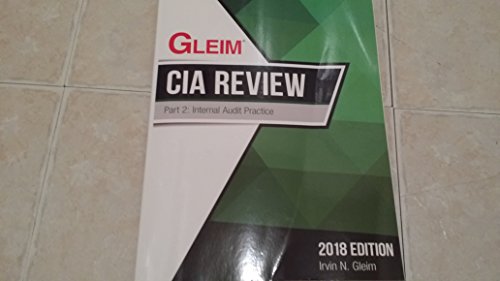Gleim CIA Review Part 2 2018