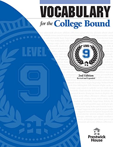 Vocabulary for the College Bound Level 9, 2nd Edition