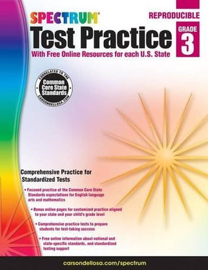 Spectrum Test Practice, Grade 3
