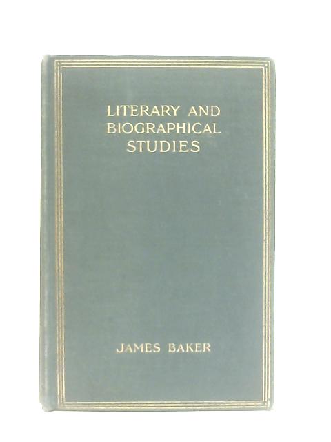 Literary and Biographical Studies