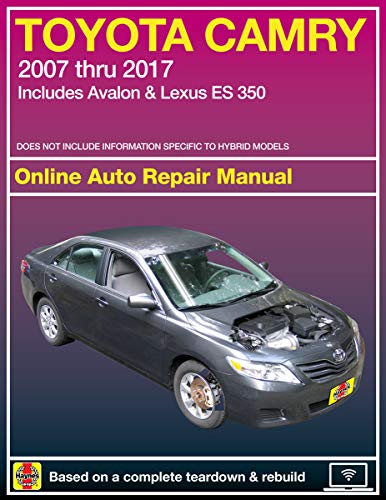 Toyota Camry & Avalon & Lexus ES 350 (2007-2017) (USA)