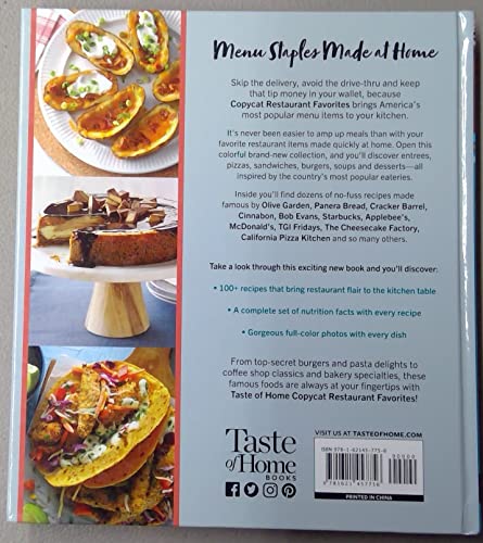 Taste of Home - Copycat Restaurant Favorites