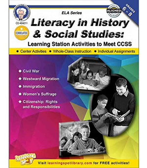 Literacy in History and Social Studies, Grades 6 - 8