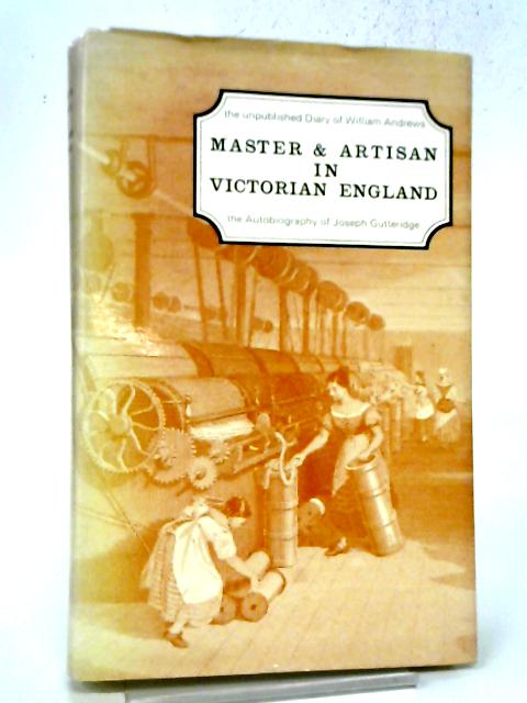 Master And Artisan In Victoran England