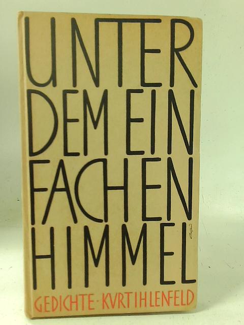 Unter dem einfachen Himmel