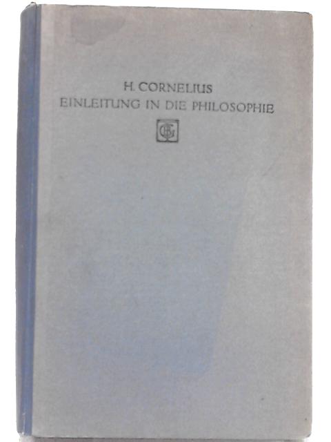 Einleitung in die Philosophie