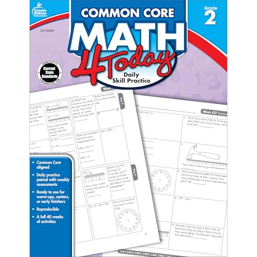 Common Core Math 4 Today, Grade 2