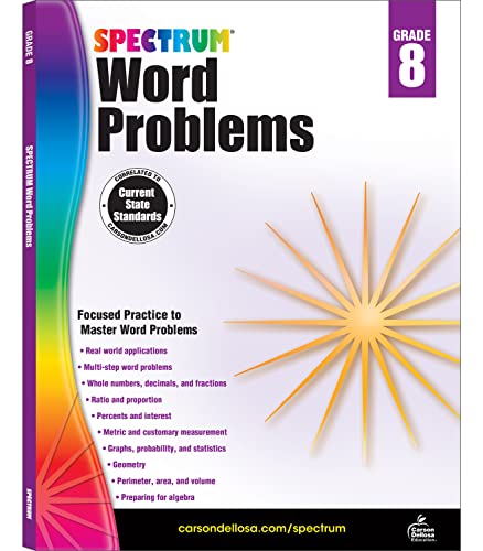 Word Problems, Grade 8