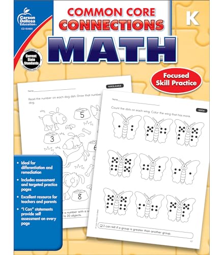 Grade K Common Core Connections Math