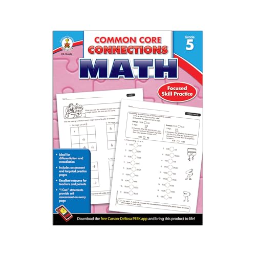 Common Core Connections Math, Grade 5