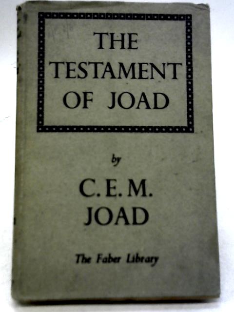 The Testament of Joad