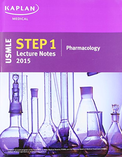 Kaplan USMLE Step 1 Lecture Notes 2015 Pharmacology