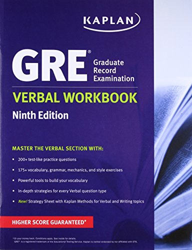 GRE Verbal Workbook