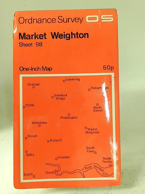 Ordnance Survey One-Inch Map Of Great Britain: Market Weighton, Sheet 98