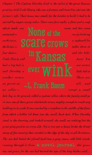 A Novel Journal: The Wizard of Oz (Compact)