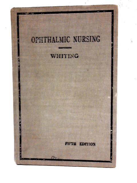 Ophthalmic Nursing