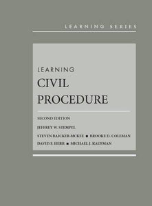 Learning Civil Procedure 