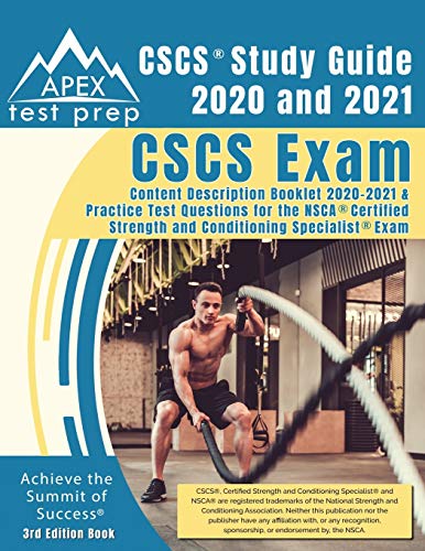 CSCS Study Guide 2020 and 2021