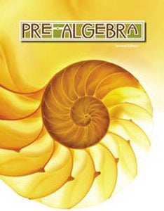 BJU Press Pre-Algebra Worktext 2nd Edition 