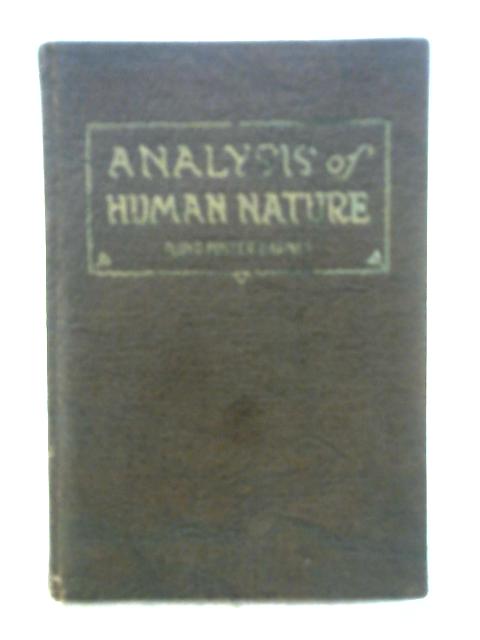 Analysis of Human Nature Book One, Types