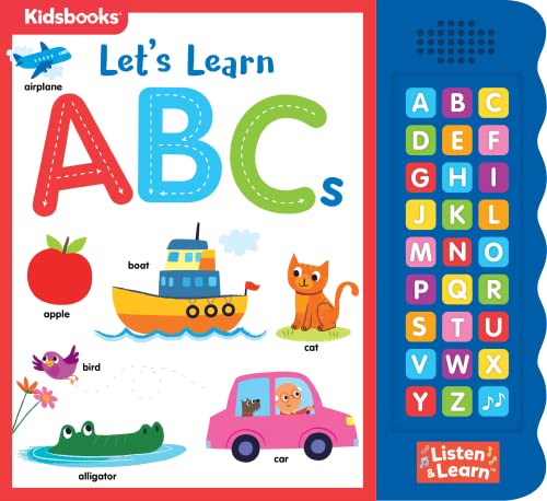 27-Button Sound Book Let's Learn ABCs