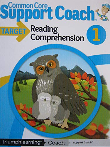 Common Core Support Coach, Target: Reading Comprehension, Grade 1