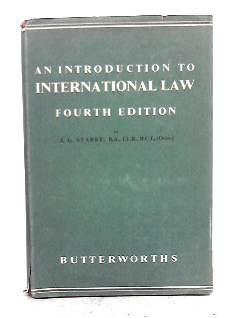 An Introduction to International Law