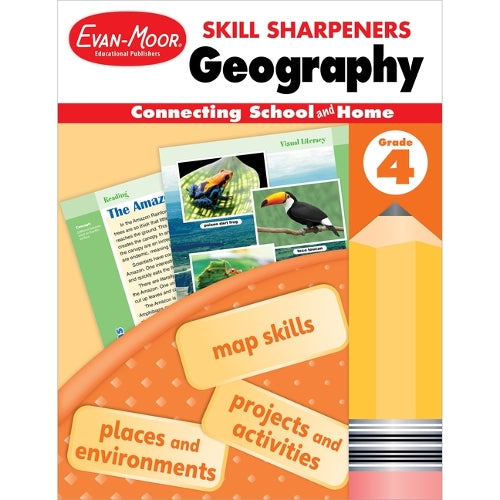 Skill Sharpeners: Geography, Grade 4