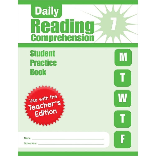 Daily Reading Comprehension, Grade 7 Sb