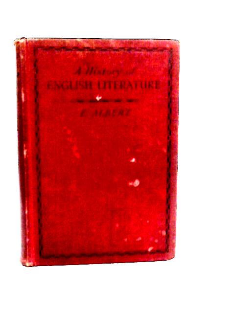 A History Of English Literature