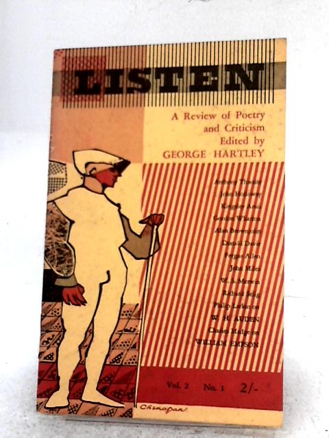 Listen: A Review Of Poetry And Criticism; Vol. 2, No. 1, Summer 1956