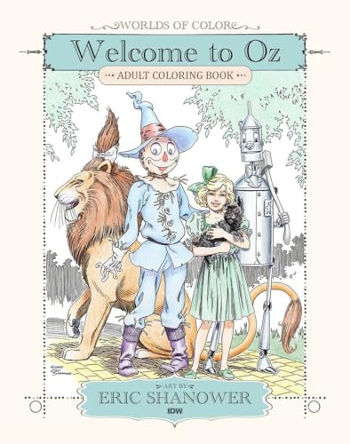 Worlds of Color: Welcome to Oz Adult Coloring Book