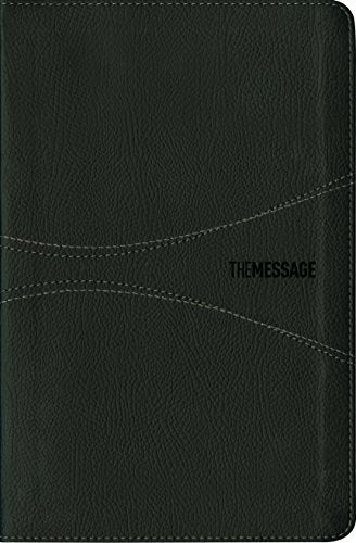 Message Bible, Personal Size, Black