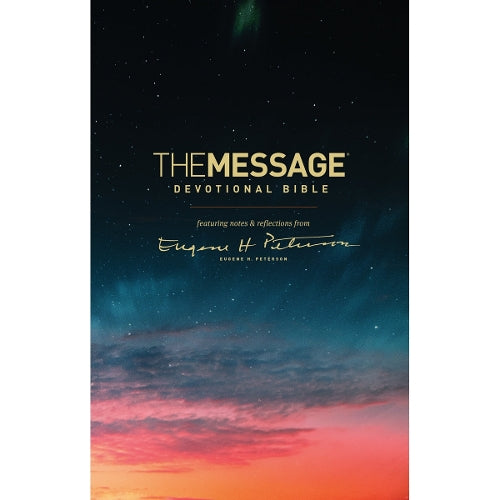 The Message Devotional Bible