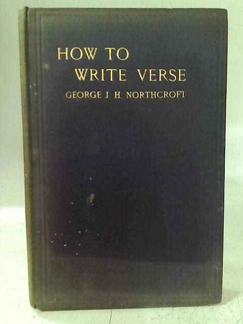 How to Write Verse