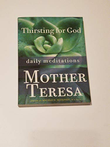 Thirsting for God