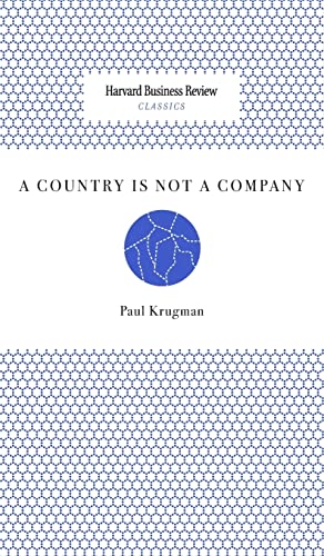 A Country Is Not a Company