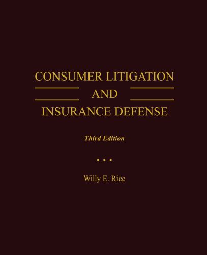 Consumer Litigation and Insurance Defense
