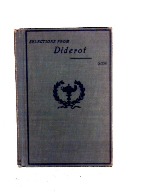 Selections from Diderot