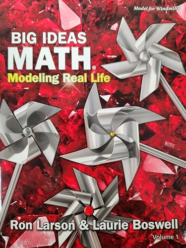 Big Ideas Math: Modeling Real Life - Grade 1 Student Edition Volume 1 ...