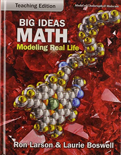 Big Ideas Math: Modeling Real Life - Grade 7 Teaching Edition