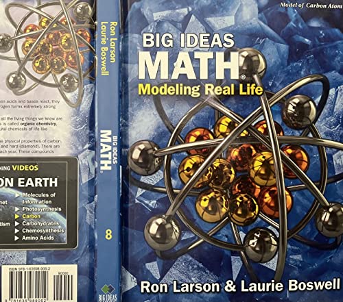 Big Ideas Math: Modeling Real Life - Grade 8 Student Edition