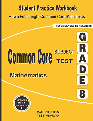 Common Core Subject Test Mathematics Grade 8