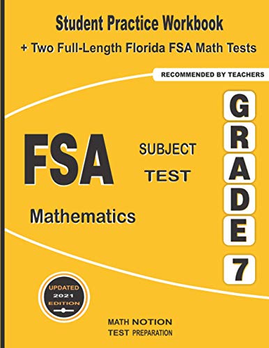 FSA Subject Test Mathematics Grade 7