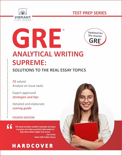 GRE Analytical Writing Supreme Solutions to the Real Essay Topics