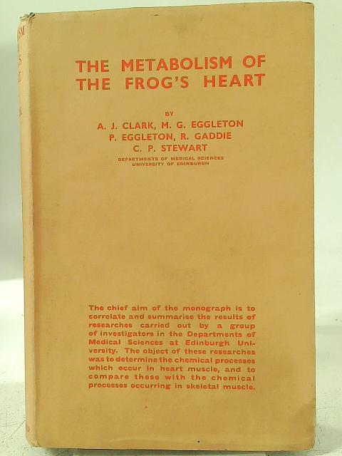 The Metabolism of the Frog's Heart