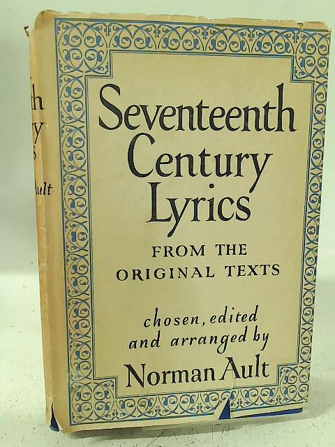 Seventeenth Century Lyrics.
